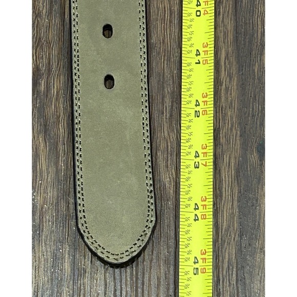 Nocona Men's Western Buffalo Cowboy Style Concho Belt Size 38 New - Picture 5 of 9